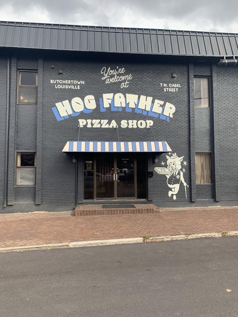 Hog Father Pizza Shop Menu